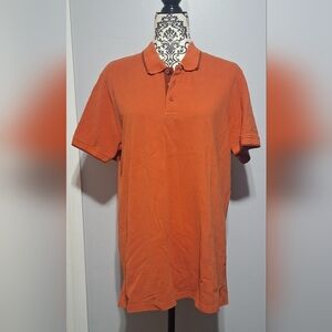Lrg Men's Orange Polo Shirt